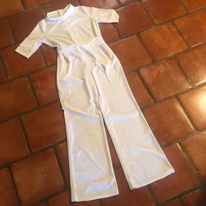 CLOSET CLEAR OUT! White jumpsuit